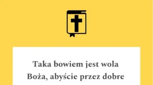 Cytat z Pisma Świętego 1 P 2,15