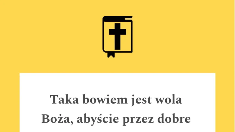 Cytat z Pisma Świętego 1 P 2,15