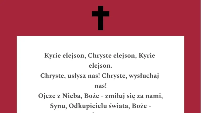 Tekst litanii do św. Rity